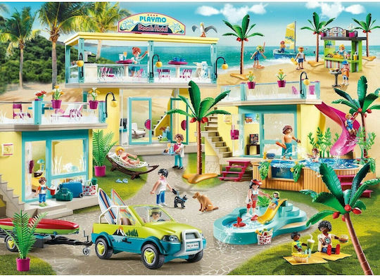 Playmobil Familienspaß Beach Snack Bar für 4+ Jahre Jahre