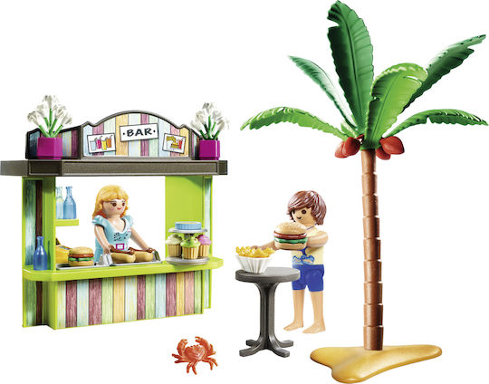 Playmobil Familienspaß Beach Snack Bar für 4+ Jahre Jahre