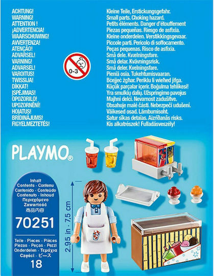Playmobil Special Plus Slush-Ice Vendor pentru 4+ ani ani