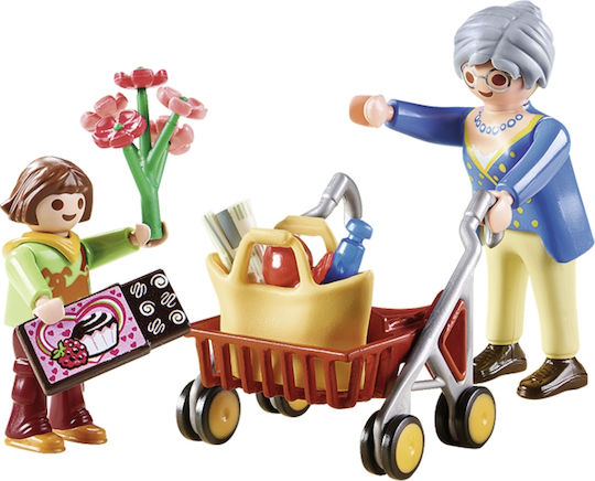 Playmobil Живот в града Grandmother with Child за 4+ години години