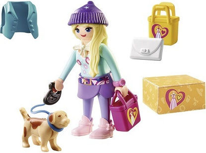 Playmobil Stadtleben Fashion Girl mit Hund für 5-12 Jahre