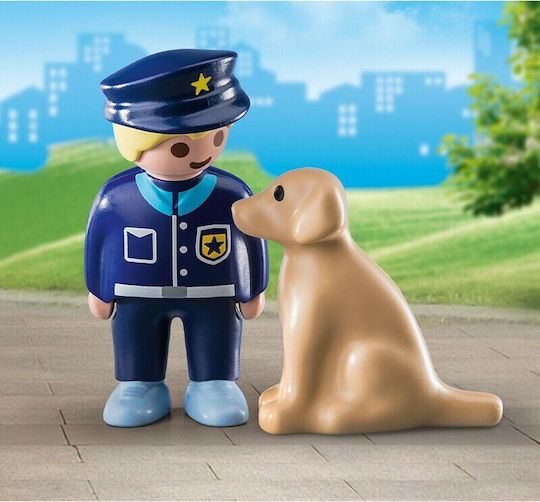 Playmobil 123 Police Officer with Dog за 1,5+ години години