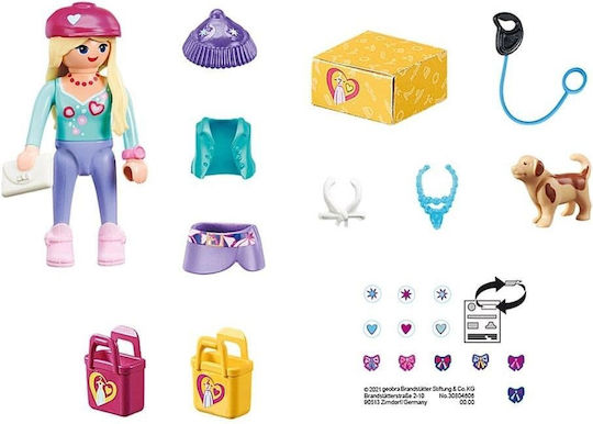 Playmobil Stadtleben Fashion Girl mit Hund für 5-12 Jahre