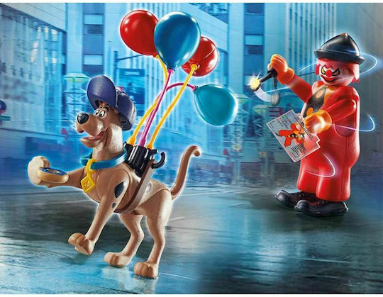 Playmobil Scooby-Doo Adventure with Ghost Clown for 5-12 years old