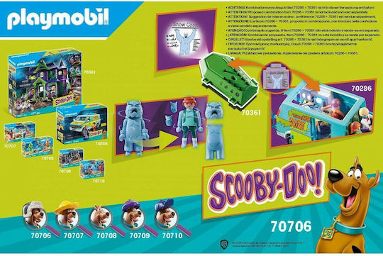 Playmobil Scooby-Doo Adventure with Ghost Clown for 5-12 years old