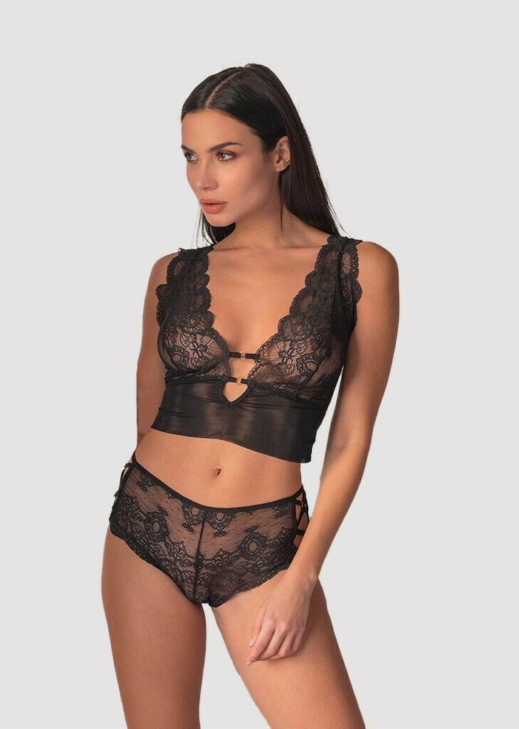 Luna, Kiss Bralette Black