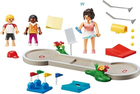 Playmobil Family Fun Mini Golf για 4 ετών