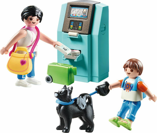 Playmobil Family Fun Tourists with ATM για 4 ετών