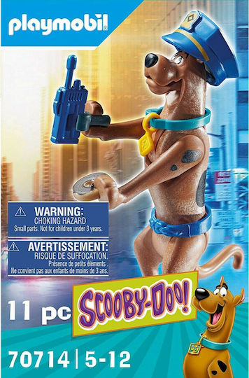 Playmobil Scooby-Doo Sammelfigur Scooby "Αστυνομικός" für 5-12 Jahre