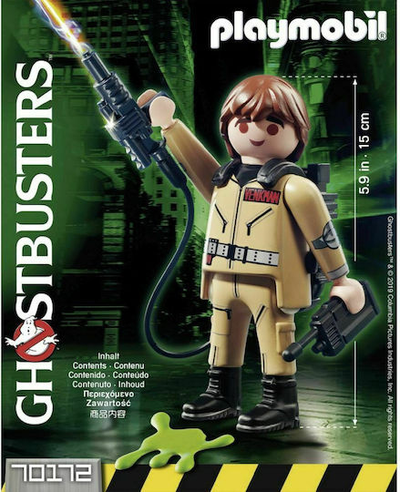 Playmobil Ghostbusters Collection Figure P. Venkman for 6+ years old years old