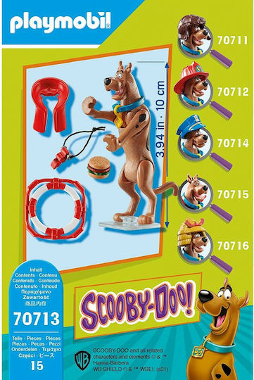 Playmobil Scooby-Doo Collectible Lifeguard Figure for 5-12 years old