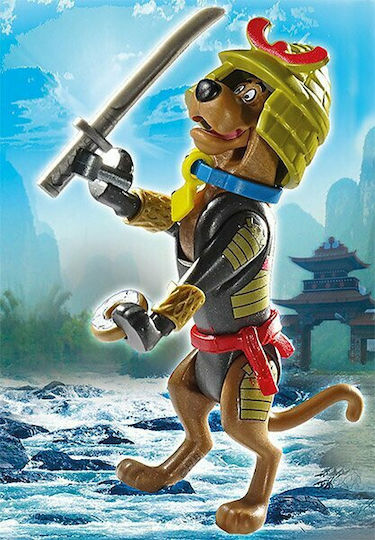 Playmobil Скуби-Ду Събирателна фигура Scooby "Самурай" за 5-12 години