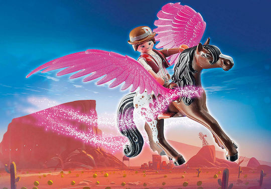 Playmobil Филмът Marla and Del with Flying Horse за 5+ години години