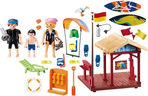 Playmobil Family Fun Watersports School για 4 ετών