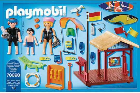 Playmobil Family Fun Watersports School για 4 ετών