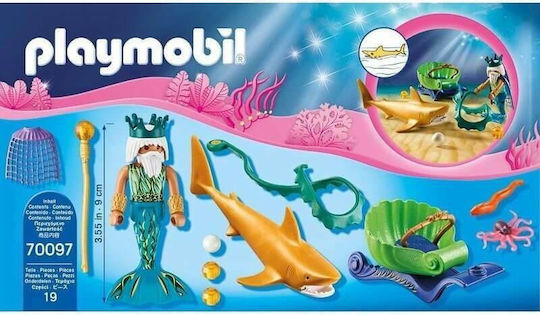 Playmobil Magic Sea King with Shark Carriage για 4 ετών