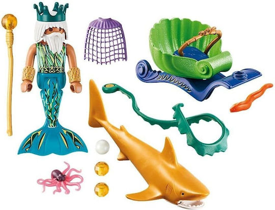 Playmobil Magic Sea King with Shark Carriage για 4 ετών