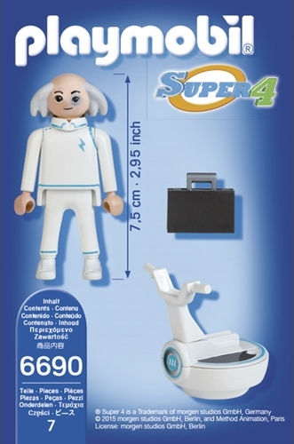 Playmobil Super4 Δόκτωρ Χ για 5 ετών