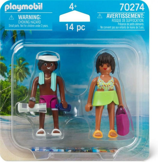Playmobil Duo Pack Vacation Couple for 4+ years old years old