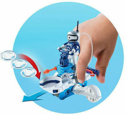 Playmobil Acțiune Icebot cu disc de lansare pentru 5+ ani ani