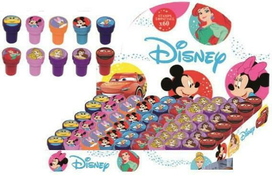 Διακάκης Σφραγίδες Mickey, Minnie, Cars, Princess για Παιδιά 3+ Ετών (Διάφορα Σχέδια) 1τμχ
