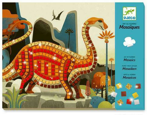 Djeco Mosaic Dinosaurs for Children 4+ years old Years