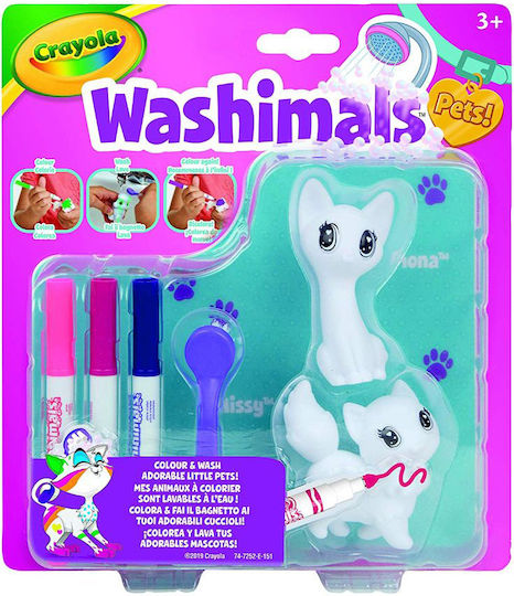 Crayola Painting Washimals Pets Cats for Children 3+ years Years