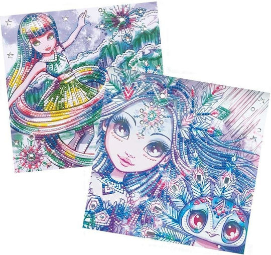 Nebulous Stars Painting Fancy Painting Set with Gems Icadora And Iceana for Children 7+ years Years