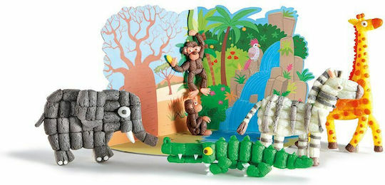 Playmais Children's Craft Jungle Cards for Children 5+ years Years