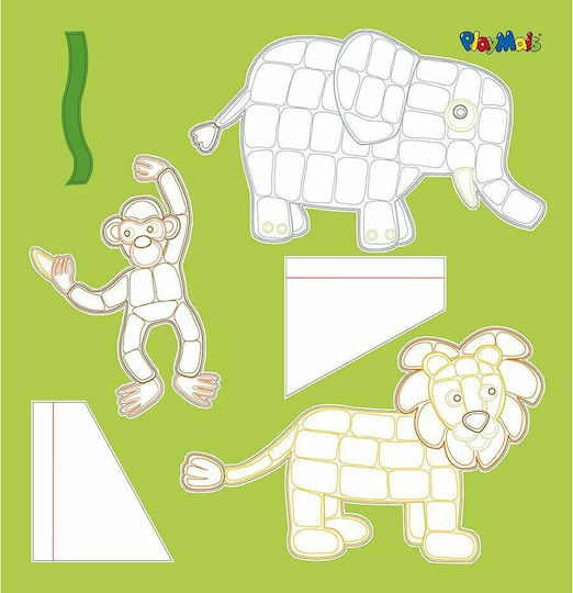 Playmais Children's Craft Jungle Cards for Children 5+ years Years