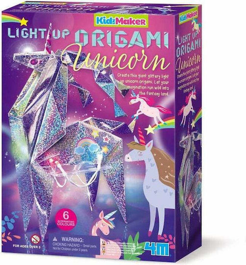4M Origami Bright Unicorn for Children 5+ years Years