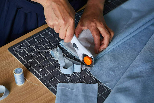 Fiskars Stick Rotary Cutter Κόφτης Υφασμάτων Περιστροφικός 4,5εκ.