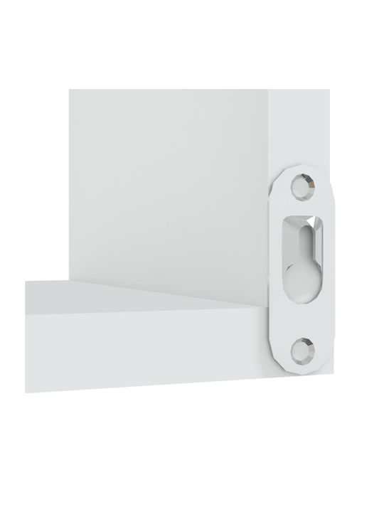 Corner Shelf Wall White 40x40x50cm