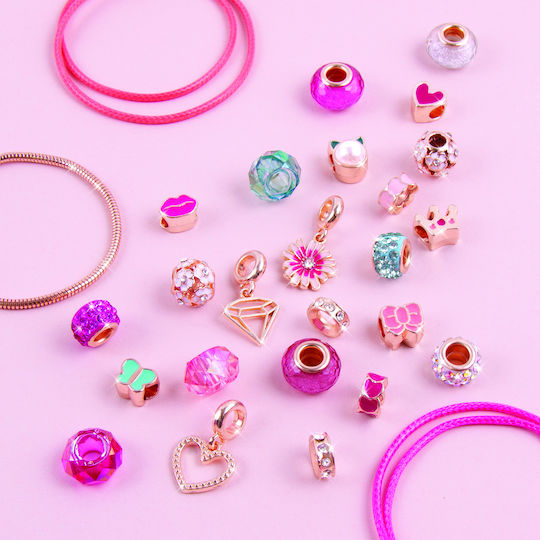 Make It Real Κοσμήματα Halo Charms Bracelets Think Pink για Παιδιά 8+ Ετών
