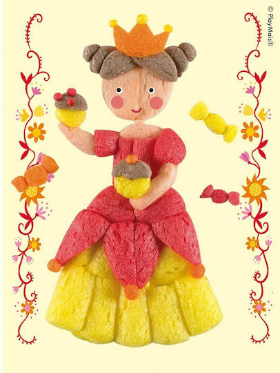 Playmais Children's Craft Cards with Princesses for Children 3+ years Years
