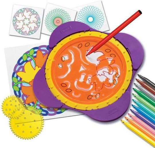 Quercetti Боядисване Spirogiro Mandala за Деца 6+ години+ Години