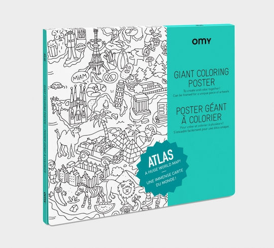Omy Malerei Giant Poster Atlas Atlas