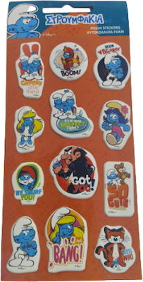 Gim Autocolante Sticker Shining Smurfs