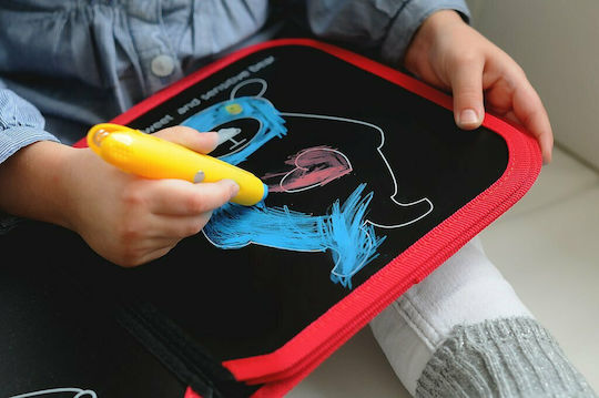 Jaq Jaq Bird Painting Chalkboard Book with Chalks Friends Airplanes for Children 3+ years Years