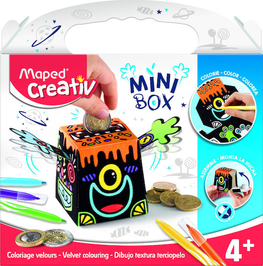 Maped Ζωγραφική Κατασκευή Κουμπαρά Mini Box για Παιδιά 4+ Ετών