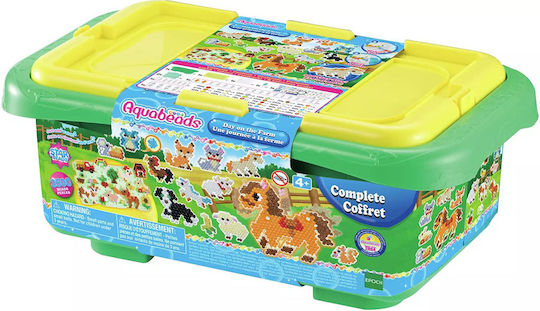 Epoch Toys Paper Cutting Aquabeads Complete: Day on the Farm