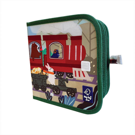 Jaq Jaq Bird Painting Chalkboard Book With Chalks Friends Trains for Children 3+ years Years