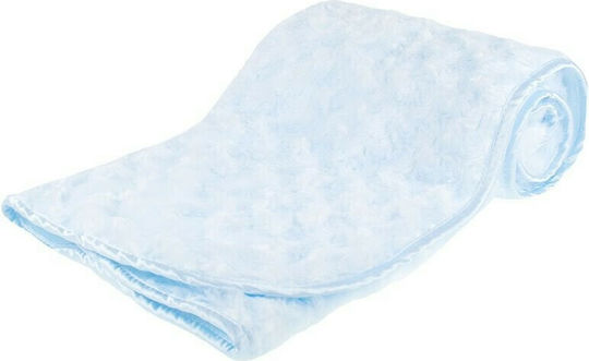 Soft Touch Nursery Swaddling Blanket Rose Mink 75x100cm