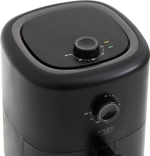 Adler Air Fryer 3lt Μαύρο AD 6310