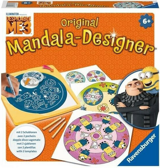 Ravensburger Painting Set Mandala Minions for Children 6+ years old Years