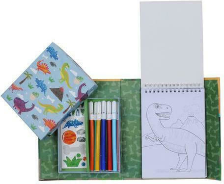 Tiger Tribe Malblock Malerei Und Collage Dinosaurier Für Kinder Ab 3 Jahren