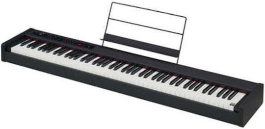 Korg Ηλεκτρικό Stage Πιάνο D1 με 88 Βαρυκεντρισμένα Πλήκτρα και Σύνδεση με Ακουστικά Black