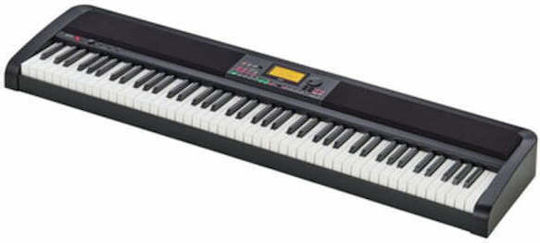 Korg Elektrisch Bühne Klavier XE20 Set mit 88 Gewichtet Tasten Eingebaute Lautsprecher und Anschluss an Kopfhörer und Computer Schwarz