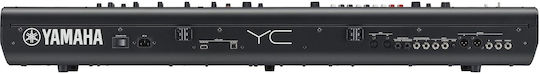 Yamaha Electric Stage Piano YC73 with 73 Weighted Keys Built-in Speakers and Connection with Headphones and Computer Black