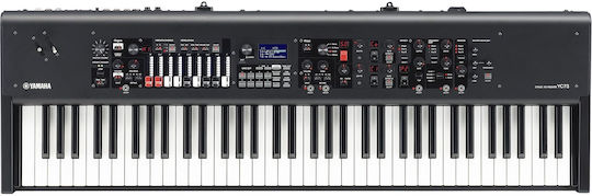 Yamaha Electric Stage Piano YC73 with 73 Weighted Keys Built-in Speakers and Connection with Headphones and Computer Black